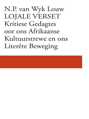 cover image of Lojale verset